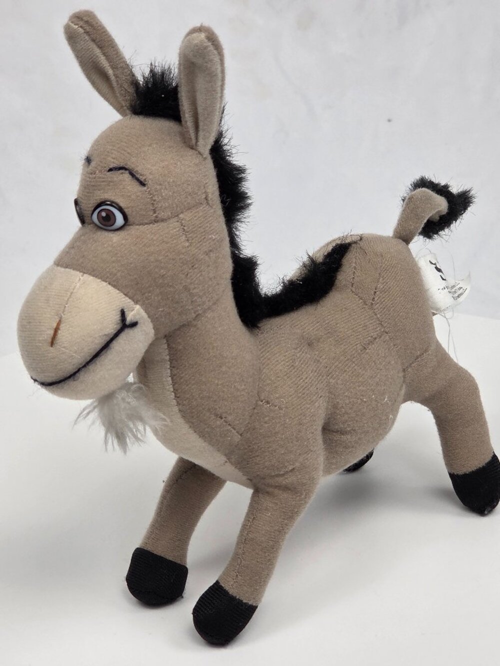 Nanco Dreamworks Shrek 2 DONKEY 7" Plush Stuffed Animal Toy Retired 2004